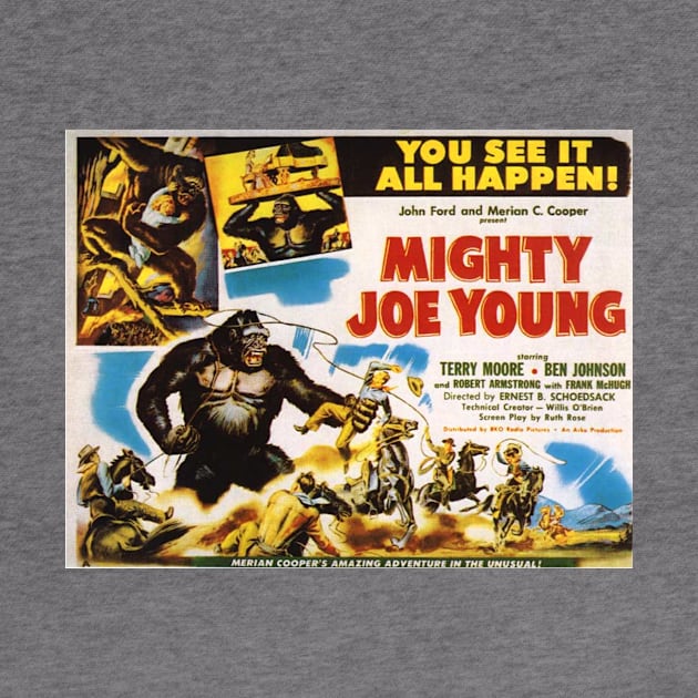 Classic Kaiju Monster Lobby Card - Mighty Joe Young by Starbase79